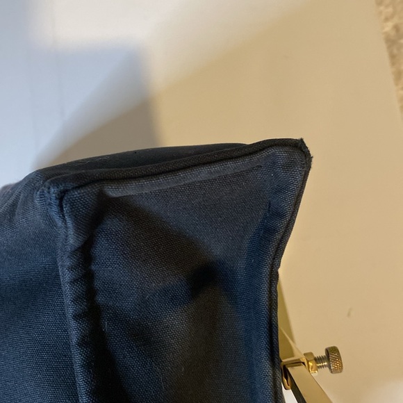 Hermes Black Canvas Fourre Tout Tote - Picture 7 of 10